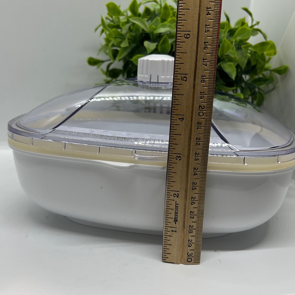 FoodSaver Vacuum Quick Marinate White Canister Packing Container - Picture 11 of 12